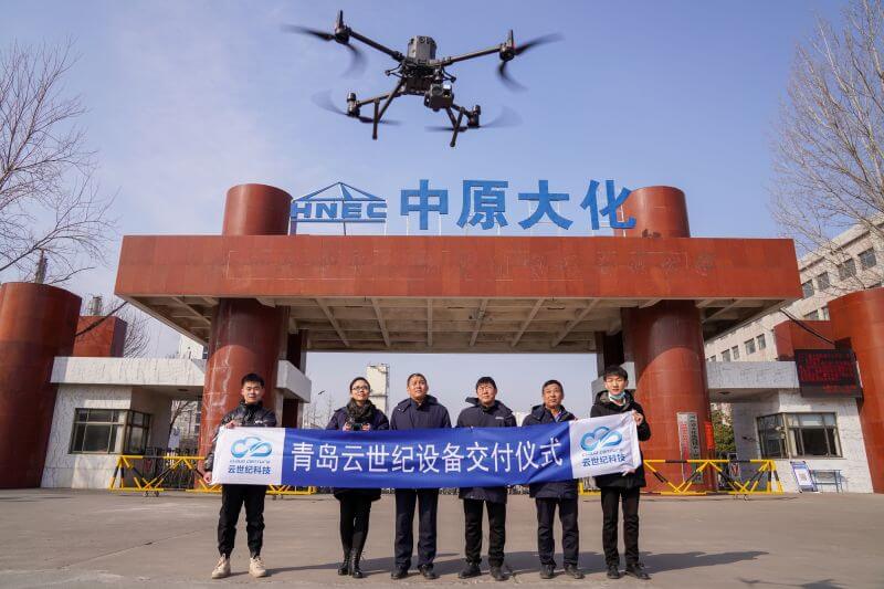 濮阳园区：无人机巡检新模式，助力化工安全出产保险