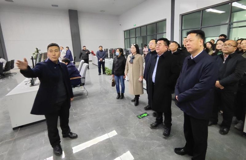 濮阳石油化工职业技术学院党委书记葛磊到388vip太阳集团参观调研