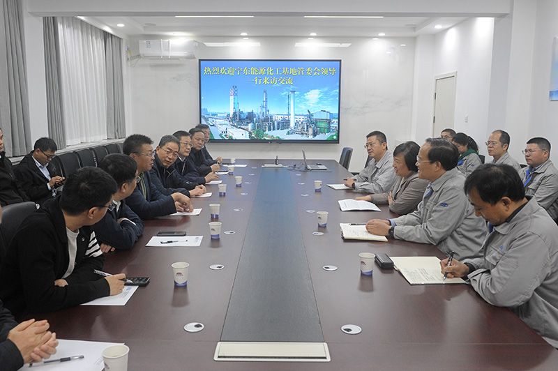 宁东能源化工基地客人到访388vip太阳集团